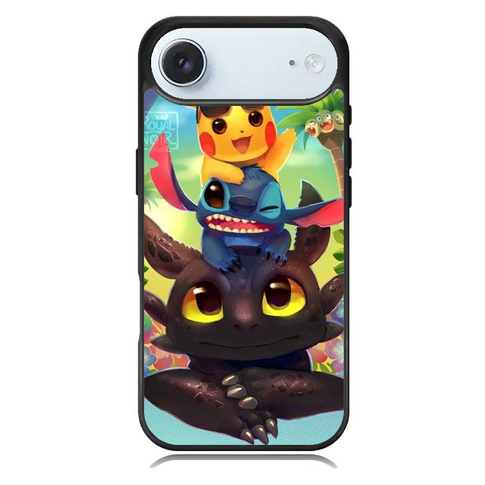 toothless and pikachu iPhone 17 Air Case OV1723