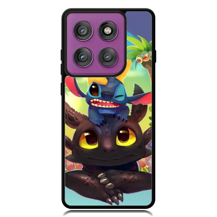 toothless and pikachu Motorola Moto Edge 2025 | Moto Edge 60 Fusion | Moto Edge 60 Pro Case OV1723