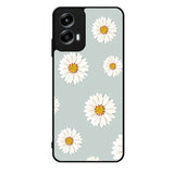flower pattern Motorola Moto G Play 2024 Case OV1727