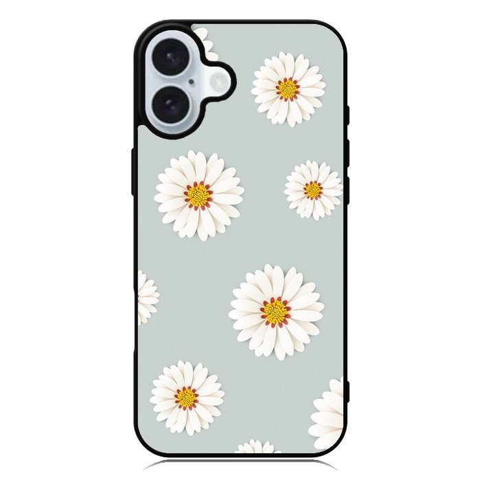 flower pattern iPhone 16 Plus Case QC1727