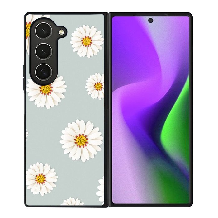 flower pattern Samsung Galaxy Z Fold 6 5G 2024 Case OV1727