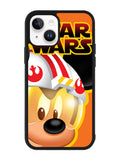 mickey mouse star wars iPhone 14 Plus Case QC7307