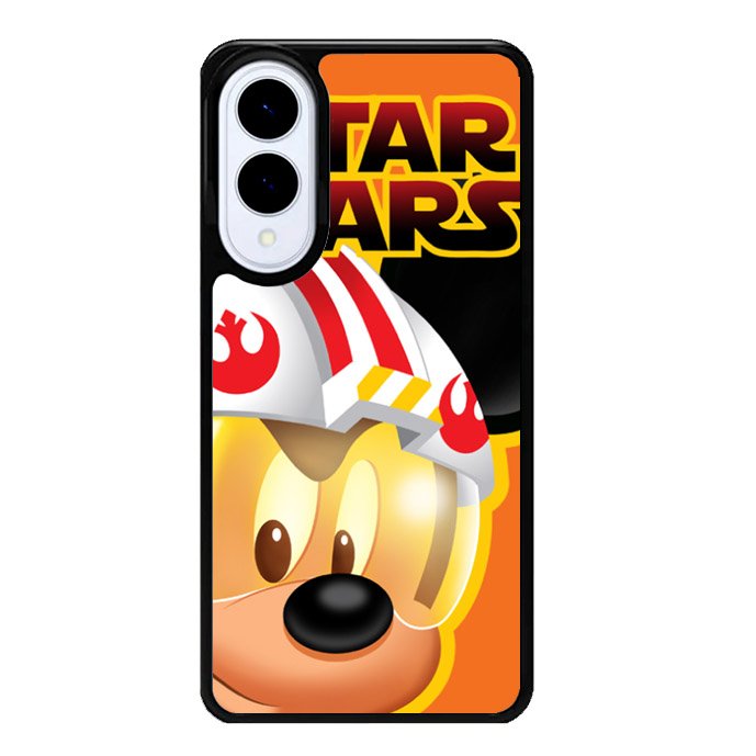 mickey mouse star wars Samsung Galaxy S25 Edge 5G Case OV7307