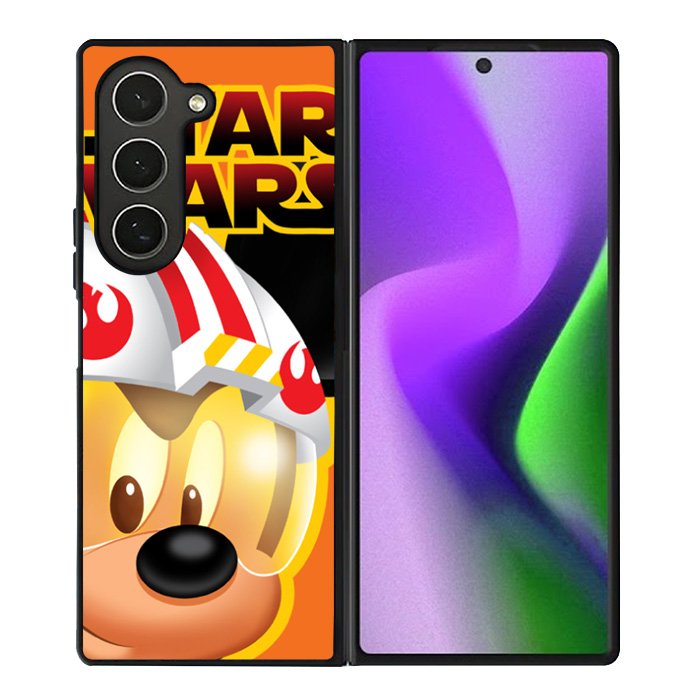 mickey mouse star wars Samsung Galaxy Z Fold 6 5G 2024 Case OV7307