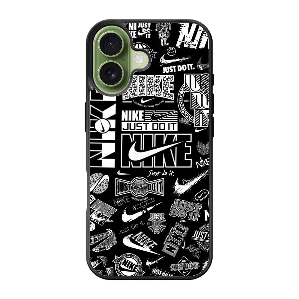 brand sticker iPhone 17 Case