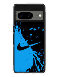 blue and black Google Pixel 8A Case QC4191