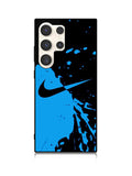 blue and black Samsung Galaxy S23 Ultra 5G Case QC4191