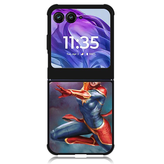 captain marvel Motorola Moto Razr Plus 2024 , Moto Razr+ 2024 Case OV4418