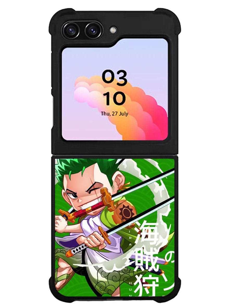 zoro one piece Samsung Galaxy Z Flip 5 5G 2023 Case OV7340