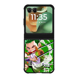 zoro one piece Motorola Moto RAZR 2025 Case OV7340