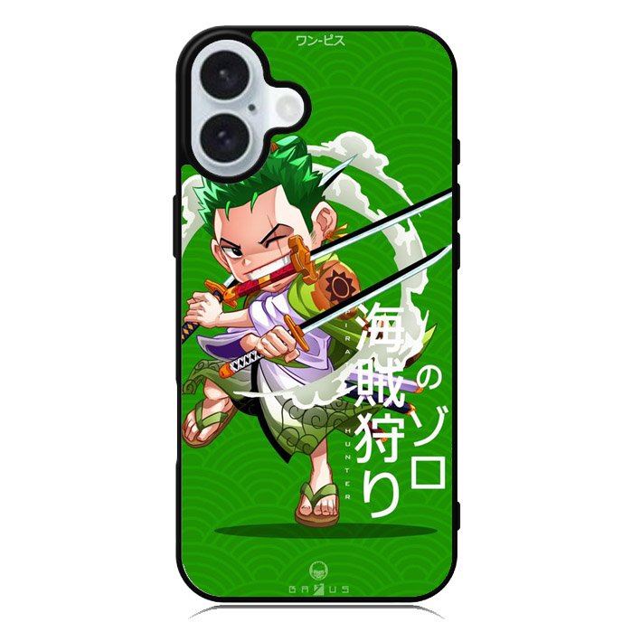 zoro one piece iPhone 16 Case QC7340