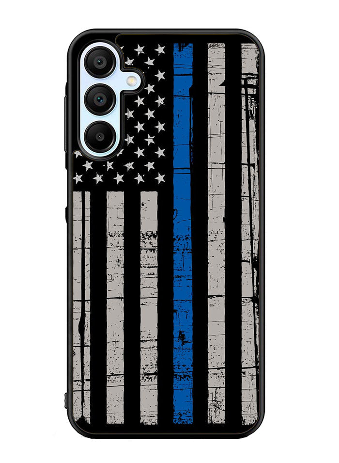 Blue Line Flag Samsung Galaxy A35 5G Case OV7287