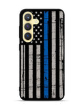 Blue Line Flag Samsung Galaxy S25 Plus 5G , Samsung Galaxy S25+ 5G Case OV7287