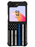 Blue Line Flag Samsung Galaxy Z Flip 5 5G 2023 Case OV7287