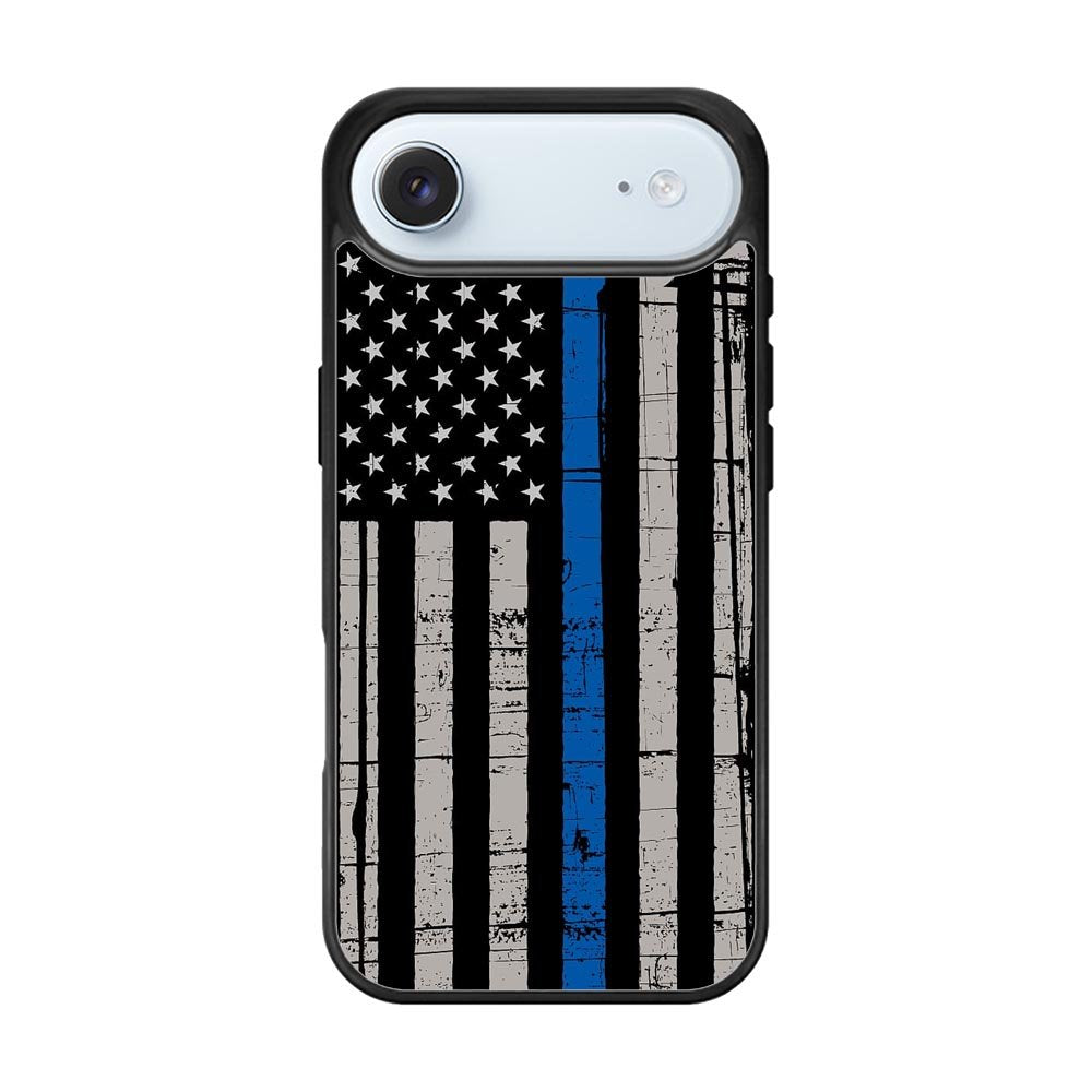 Blue Line Flag iPhone Air Case OV7287
