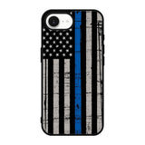 Blue Line Flag iPhone 17e Case OV7287