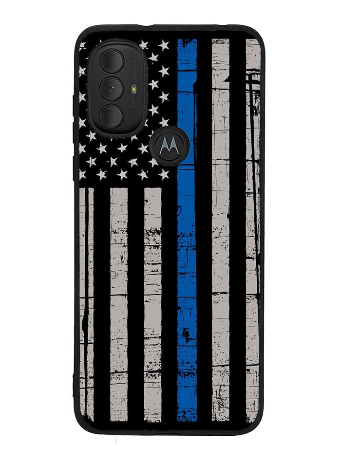 Blue Line Flag Motorola Moto G Pure 2021 , Moto G Power 2022 Case OV7287