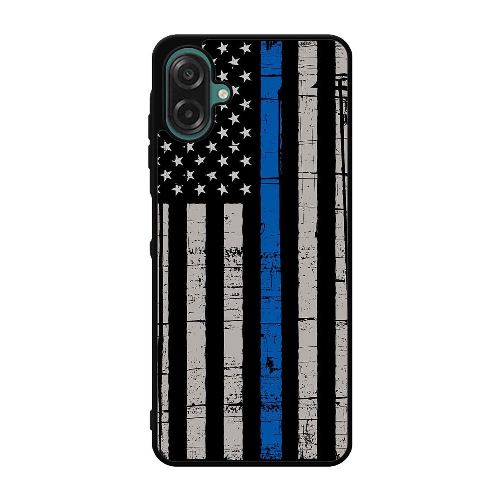 Blue Line Flag Samsung Galaxy A07 Case OV7287