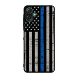 Blue Line Flag Samsung Galaxy A07 Case OV7287