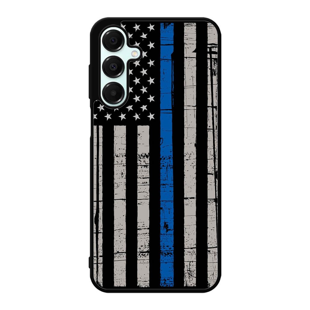 Blue Line Flag Samsung Galaxy A16 Case OV7287