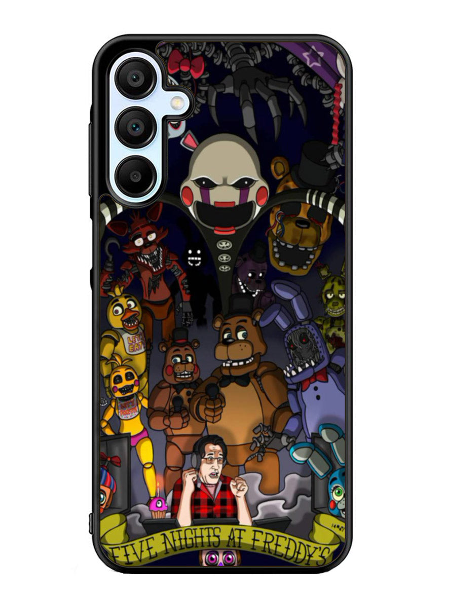 Five Nights At FreddyS Characters 2nd Samsung Galaxy A25 5G Case