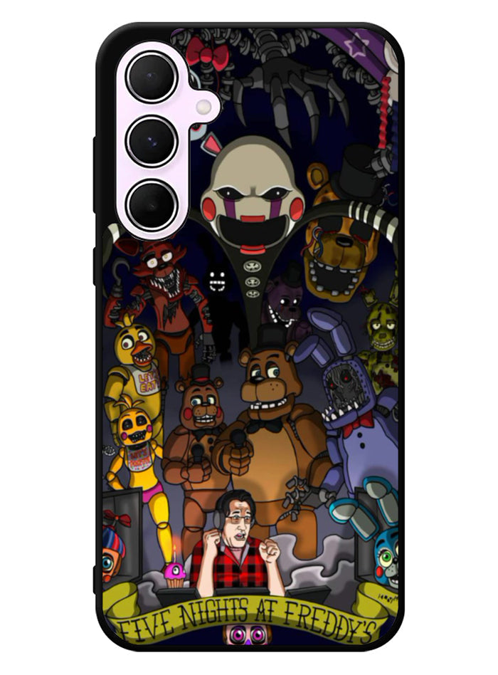 Five Nights At FreddyS Characters 2nd Samsung Galaxy A55 5G Case