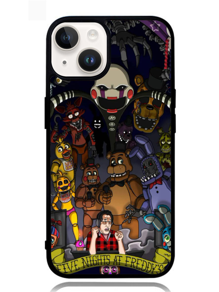 Five Nights At FreddyS Characters 2nd iPhone 14 Case