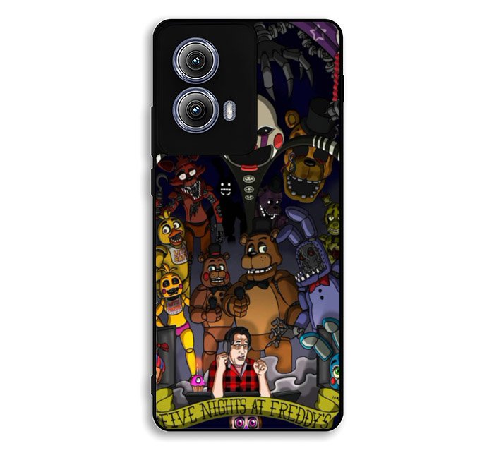 Five Nights At FreddyS Characters 2nd Motorola Moto Edge 2024 Case OV7690