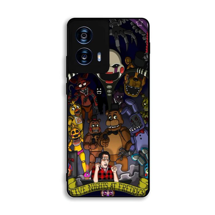 Five Nights At FreddyS Characters 2nd Motorola Moto G Power 5G 2024 Case OV7690