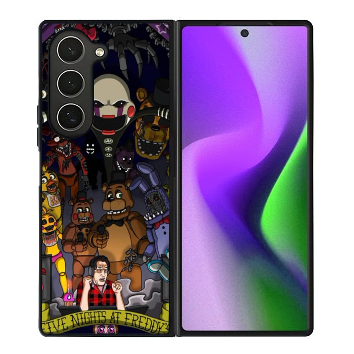 Five Nights At FreddyS Characters 2nd Samsung Galaxy Z Fold 6 Case