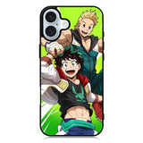 my hero academia iPhone 16 Plus Case QC3168