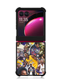 los angeles lakers 3rd Motorola Moto Razr Plus 2023 , Moto Razr+ 2023 Case
