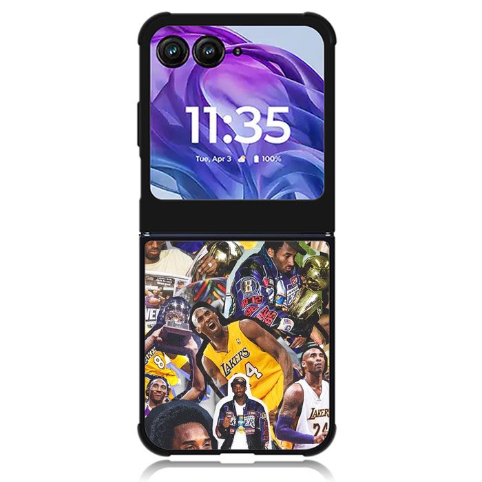 los angeles lakers 3rd Motorola Moto Razr Plus 2024 , Moto Razr+ 2024 Case