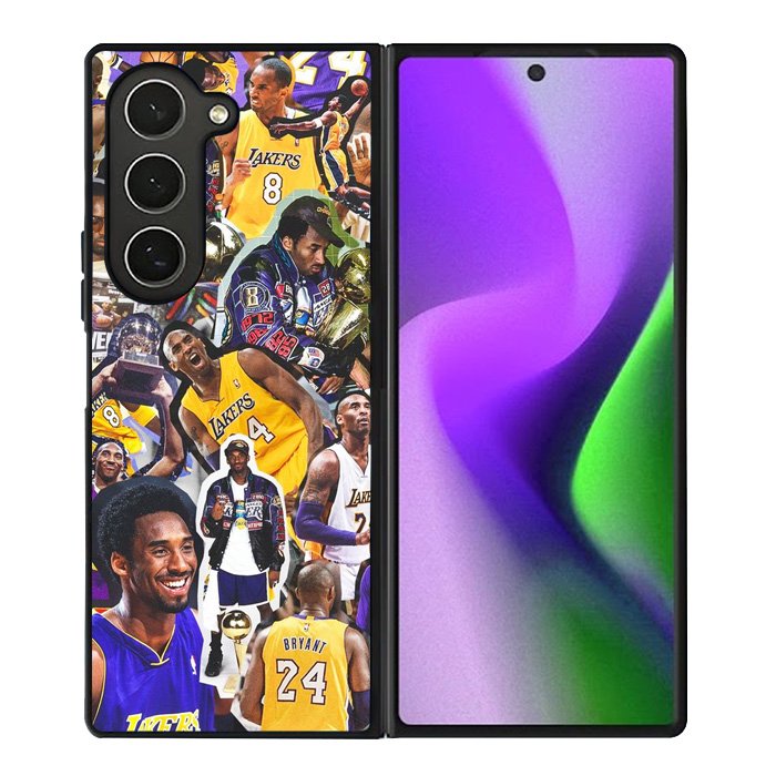 los angeles lakers 3rd Samsung Galaxy Z Fold 6 Case
