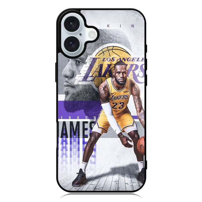 los angeles lakers iPhone 16 Case QC3464