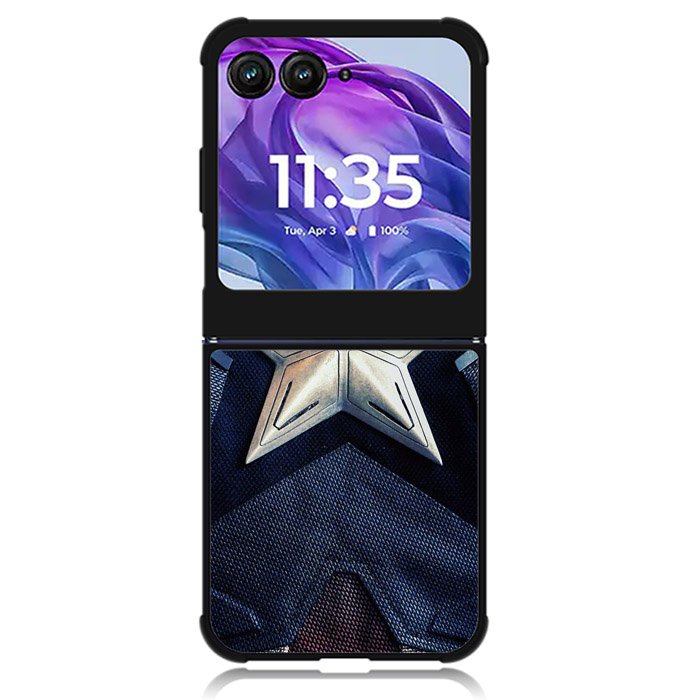 Captain America WMotorola Moto Razr Plus 2024 , Moto Razr+ 2024 Case OV1732
