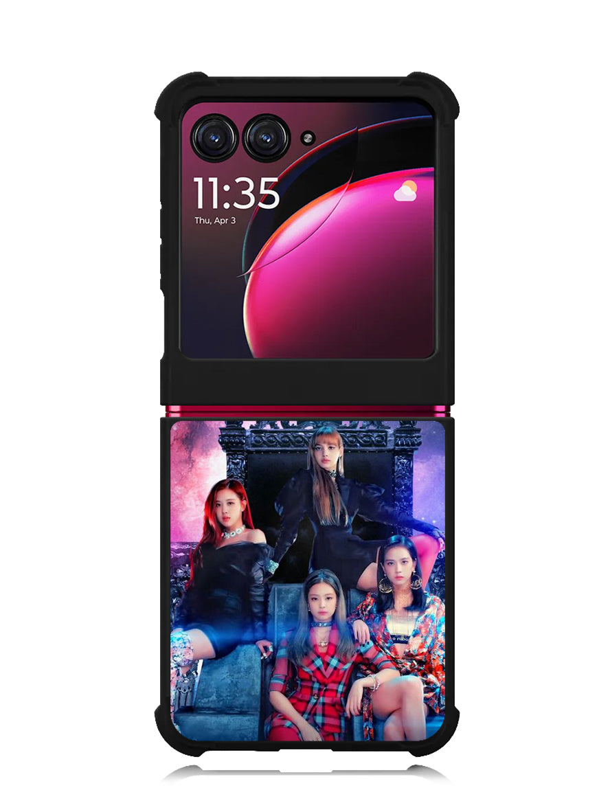 black pink Motorola Moto Razr Plus 2023 , Moto Razr+ 2023 Case