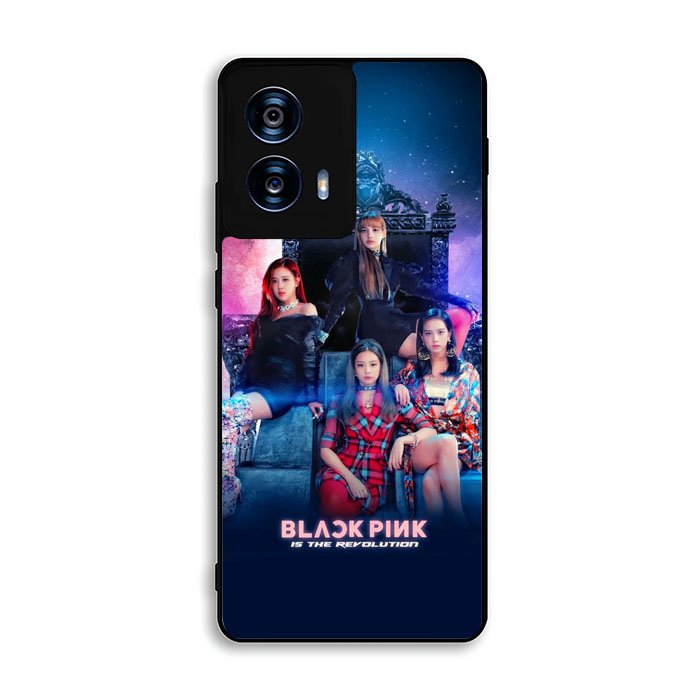 black pink Motorola Moto G Power 5G 2024 Case OV1514