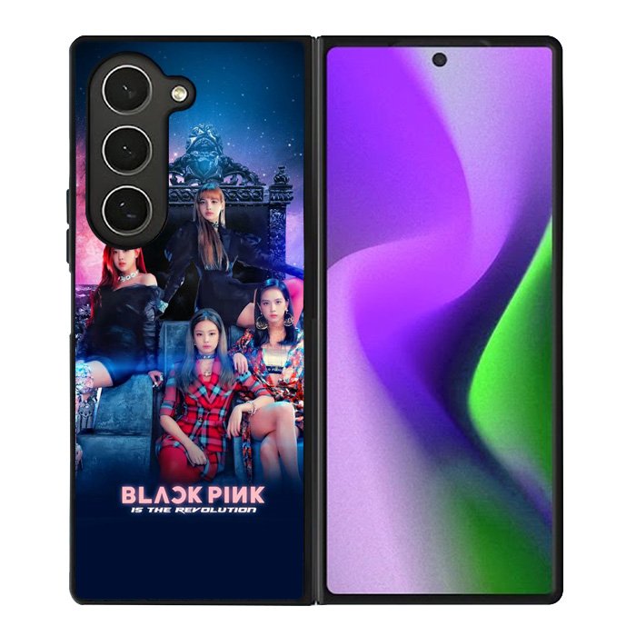black pink Samsung Galaxy Z Fold 6 Case