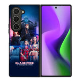 black pink Samsung Galaxy Z Fold 6 Case