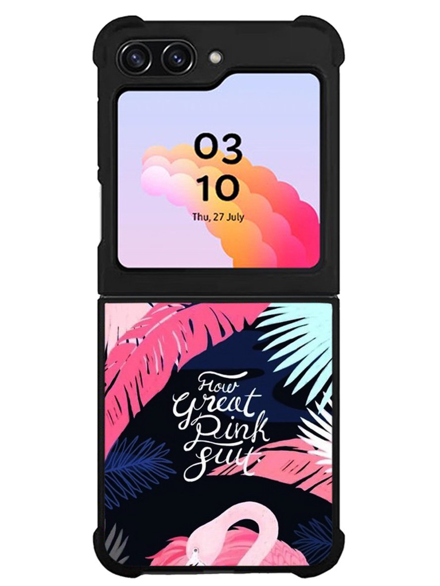 flamingo WSamsung Galaxy Z Flip 5 5G 2023 Case OV1741