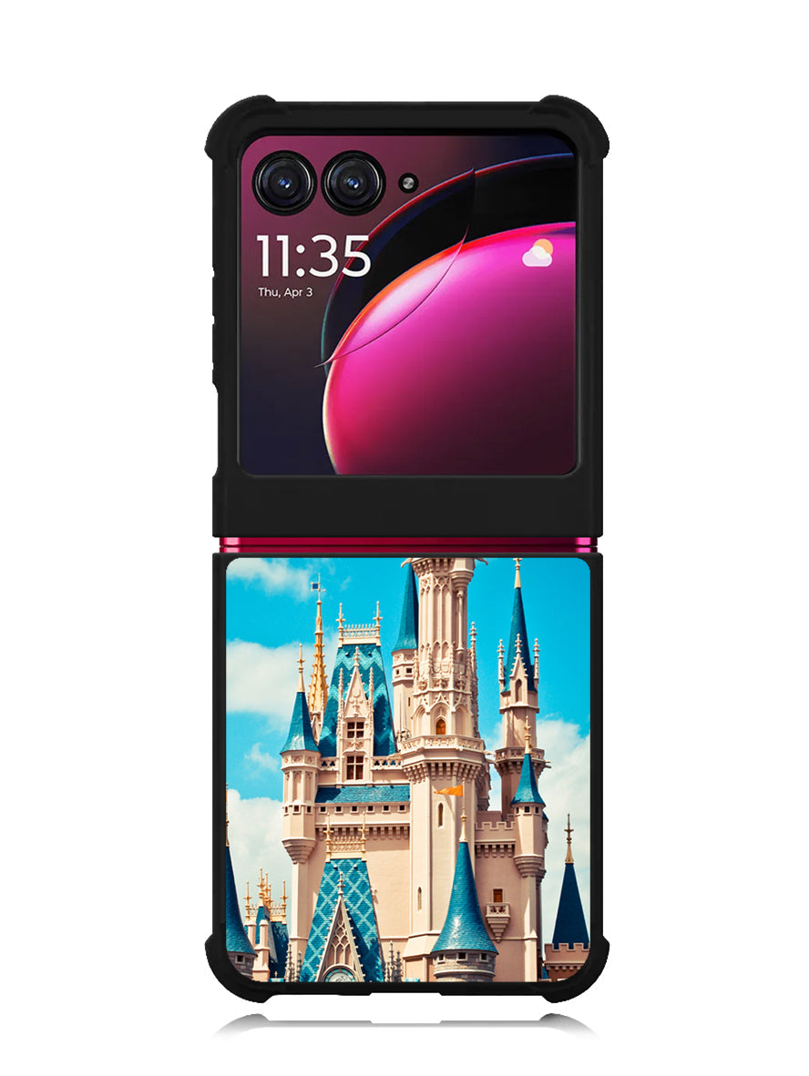 Castle Disney Motorola Moto Razr Plus 2023 , Moto Razr+ 2023 Case
