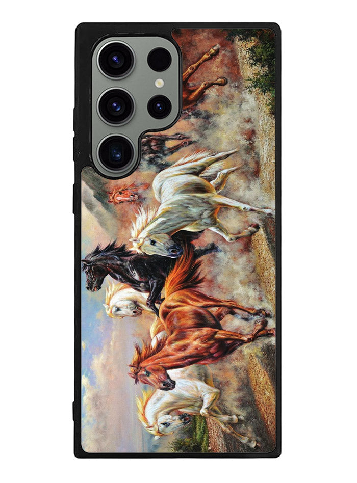 Horses Running 1st Samsung Galaxy S23 Ultra 5G Case
