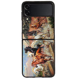 Horses Running 1st Samsung Galaxy Z Flip 4 5G 2022 Case