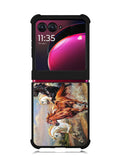 Horses Running 1st Motorola Moto Razr Plus 2023 , Moto Razr+ 2023 Case