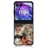 Horses Running 1st Motorola Moto Razr Plus 2024 , Moto Razr+ 2024 Case