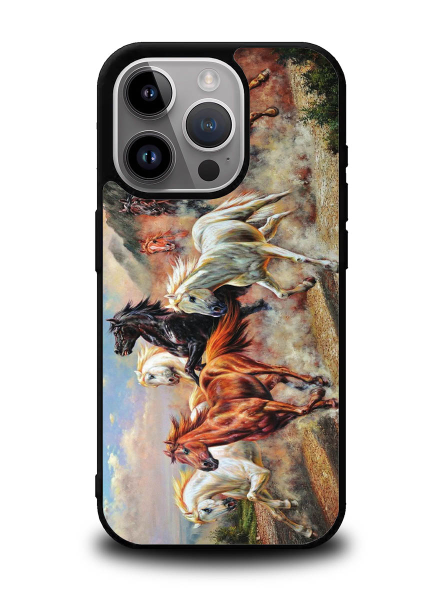Horses Running 1st iPhone 16 Pro Case
