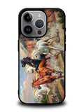 Horses Running 1st iPhone 15 Pro Case