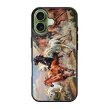 Horses Running 1st iPhone 17 Case