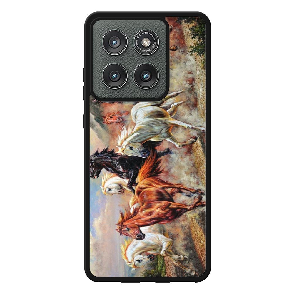 Horses Running 1st Motorola Moto Edge 2025 Case